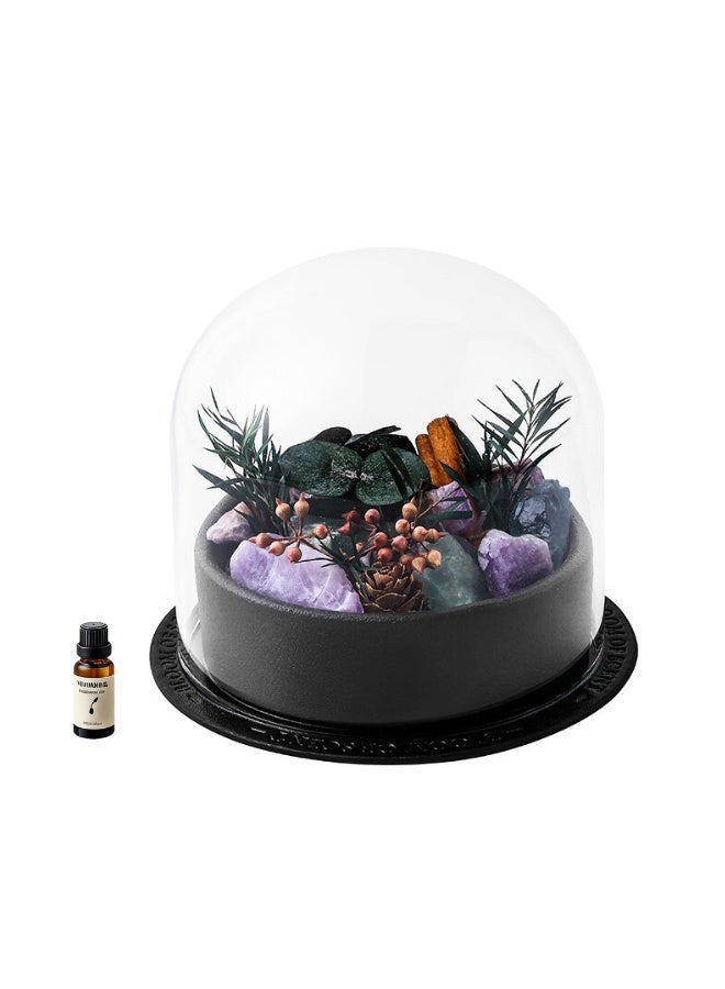 مجموعة هدايا توزيع الحجر البلوري الطبيعي، مجموعة علاج العطور المميزة للديكور المنزلي، هدايا لعيد ميلاد/العطلات - Image 1